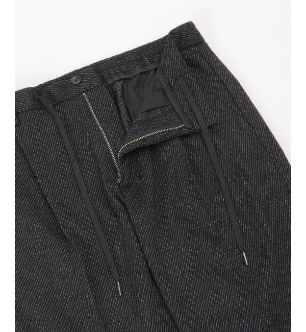 IKKA LOUNGE「【セットアップ対応】BLKウールミックスジャージパンツ」|その他|