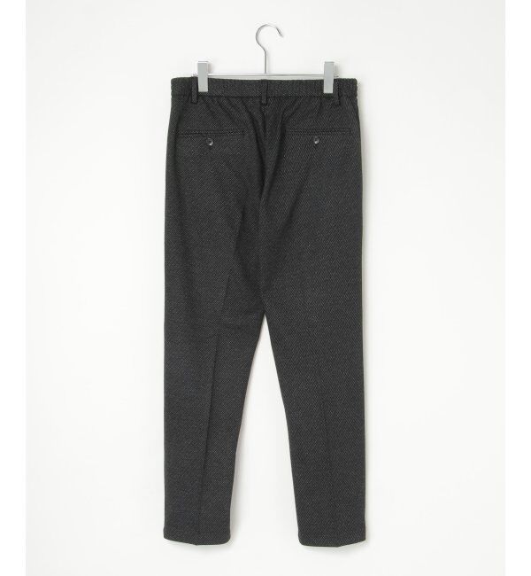 IKKA LOUNGE「【セットアップ対応】BLKウールミックスジャージパンツ」|その他|