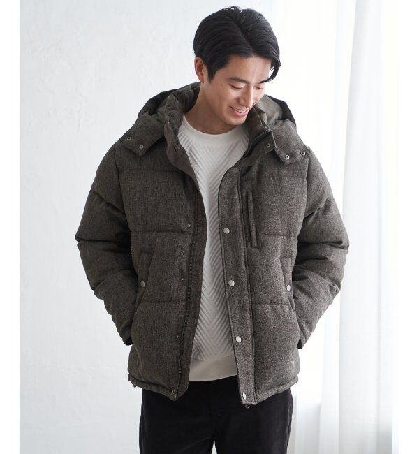 ikka「sorona(R)ツイードライクブルゾン」|ブルゾン・スタジャン|