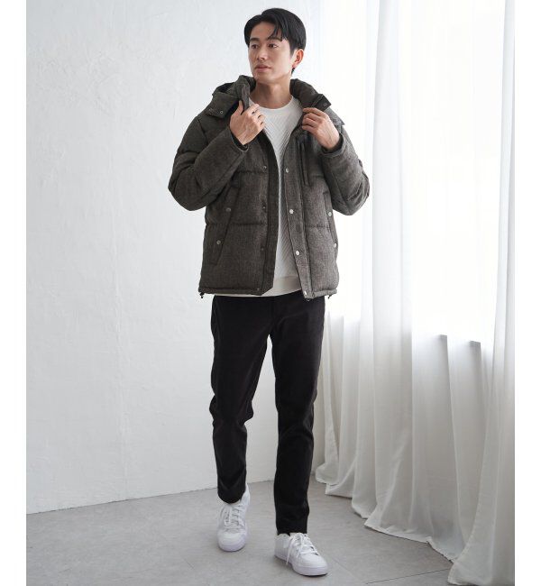 ikka「sorona(R)ツイードライクブルゾン」|ブルゾン・スタジャン|