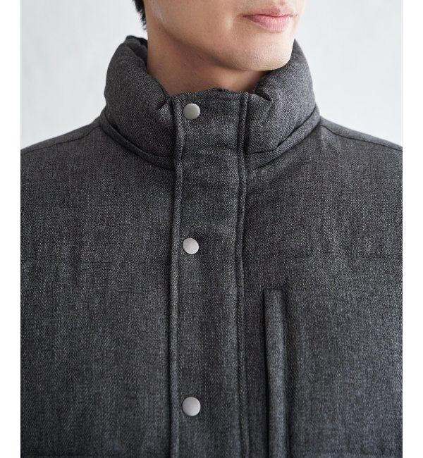 ikka「sorona(R)ツイードライクブルゾン」|ブルゾン・スタジャン|