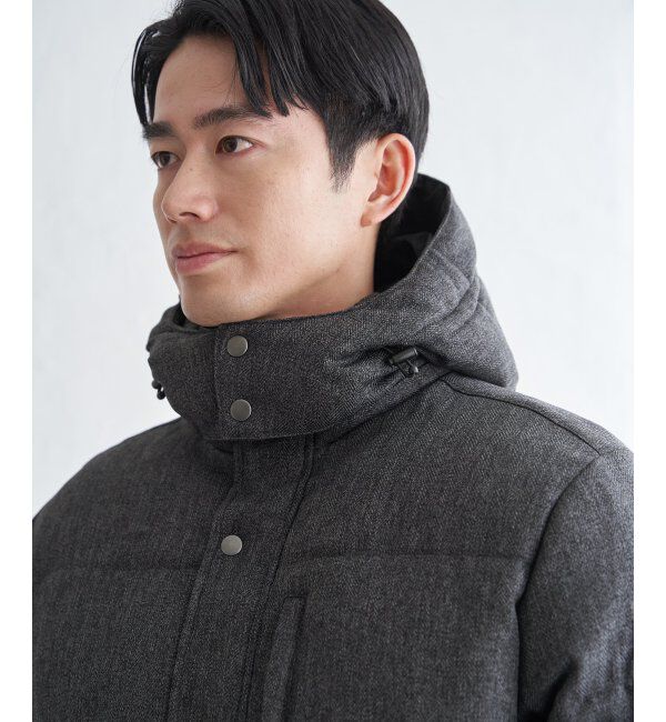 ikka「sorona(R)ツイードライクブルゾン」|ブルゾン・スタジャン|