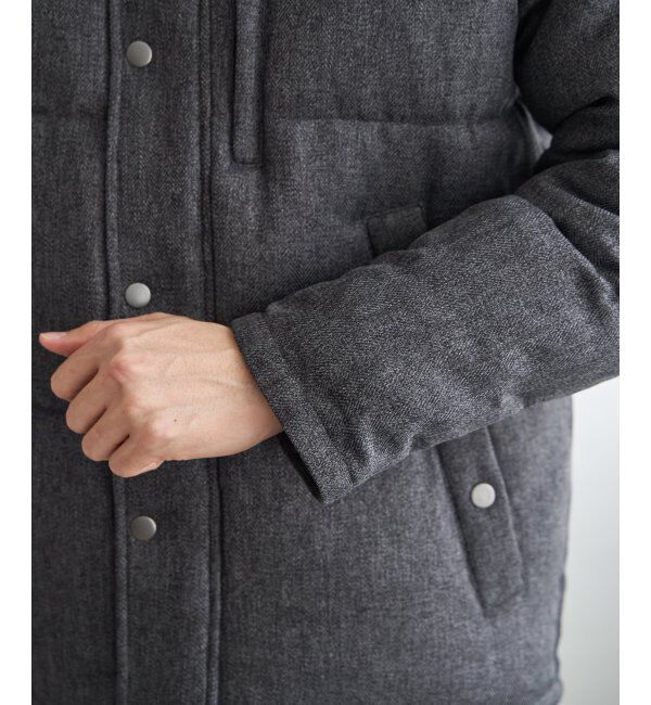 ikka「sorona(R)ツイードライクブルゾン」|ブルゾン・スタジャン|