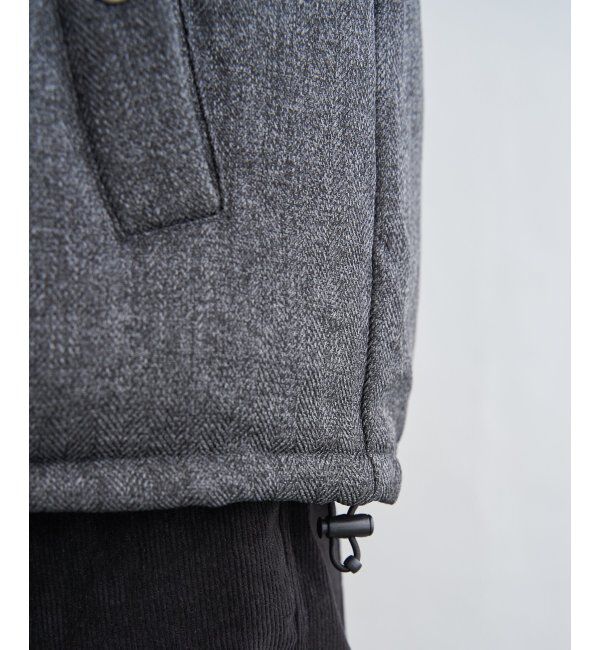 ikka「sorona(R)ツイードライクブルゾン」|ブルゾン・スタジャン|