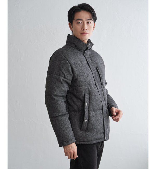 ikka「sorona(R)ツイードライクブルゾン」|ブルゾン・スタジャン|