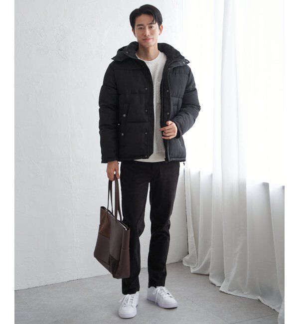 ikka「sorona(R)ツイードライクブルゾン」|ブルゾン・スタジャン|