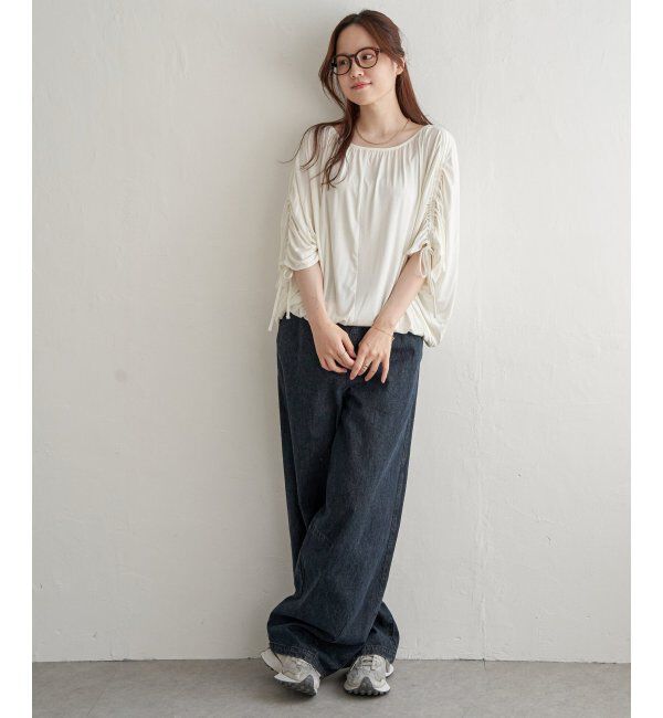 Lbc with Life「リボンシャーリングギャザープルオーバー」|その他|