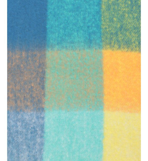 Lbc with Life「ブロックチェックストール」|マフラー|