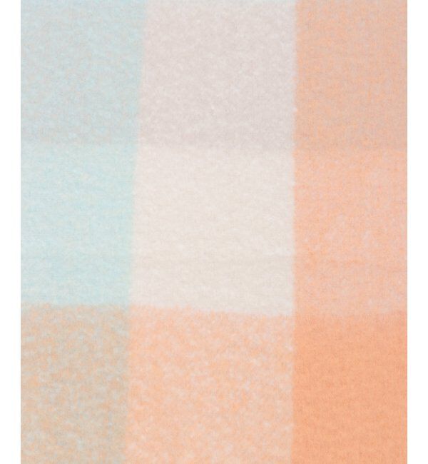 Lbc with Life「ブロックチェックストール」|マフラー|