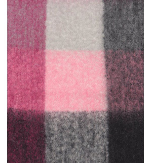 Lbc with Life「ブロックチェックストール」|マフラー|