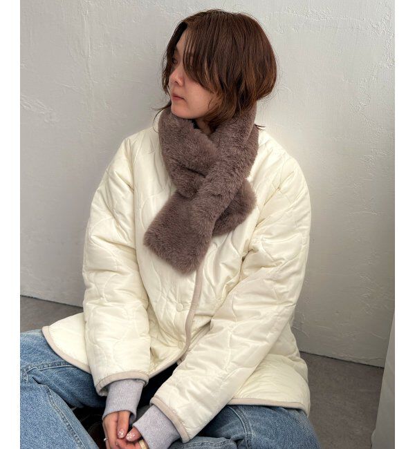 Lbc with Life「フェイクファーティペット」|マフラー|