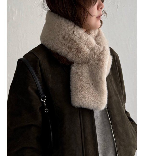 Lbc with Life「フェイクファーティペット」|マフラー|