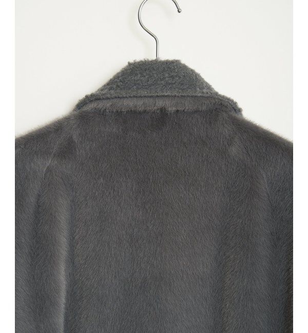 Lbc with Life「ファーボア切り替えコクーンブルゾン」|ブルゾン・スタジャン|