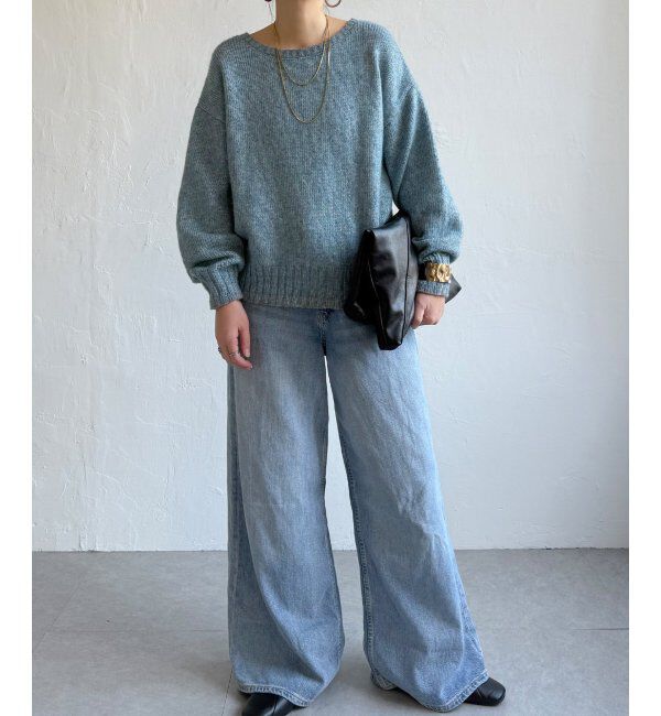 Lbc with Life「ラメノットヤーンハイショクニットPO」|カーディガン|