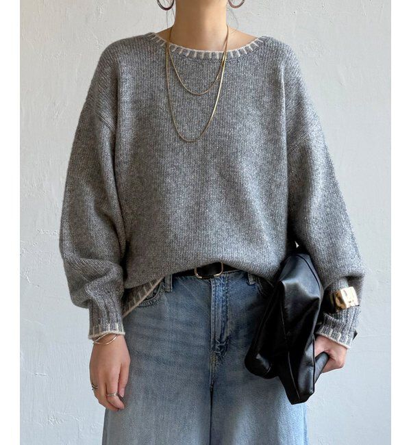 Lbc with Life「ラメノットヤーンハイショクニットPO」|カーディガン|