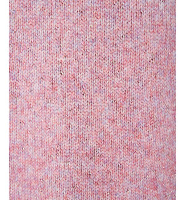 Lbc with Life「ラメノットヤーンハイショクニットPO」|カーディガン|