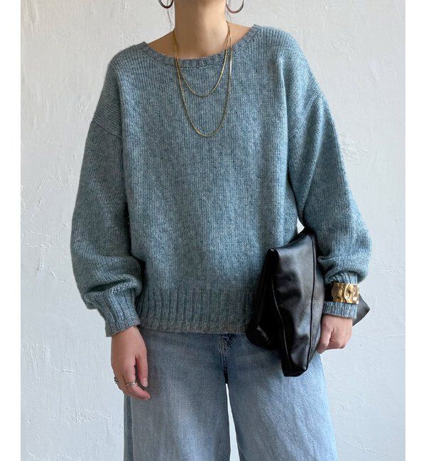 Lbc with Life「ラメノットヤーンハイショクニットPO」|カーディガン|