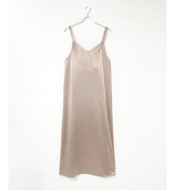 VENCE share style「サテンキャミワンピース」|ワンピース|