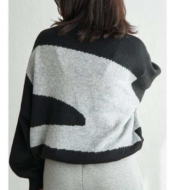 VENCE share style「ジャガードニュアンス柄プルオーバー」|ニット・セーター|