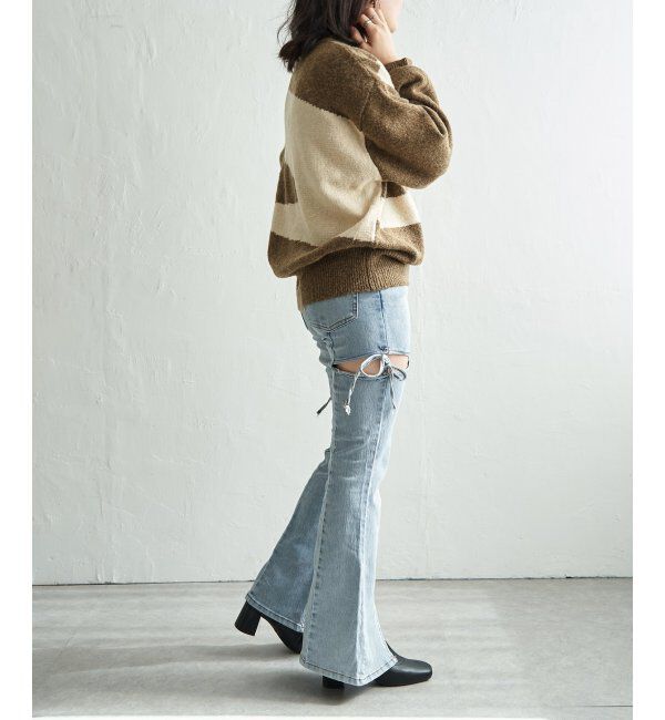 VENCE share style「ジャガードニュアンス柄プルオーバー」|ニット・セーター|