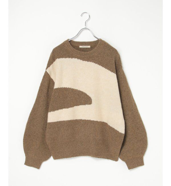 VENCE share style「ジャガードニュアンス柄プルオーバー」|ニット・セーター|