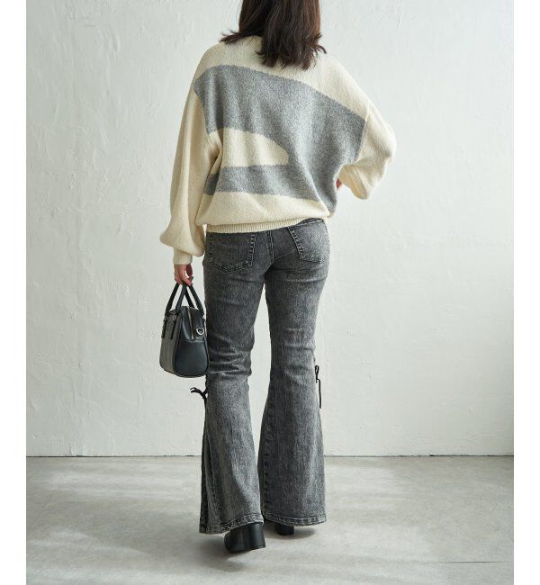 VENCE share style「ジャガードニュアンス柄プルオーバー」|ニット・セーター|