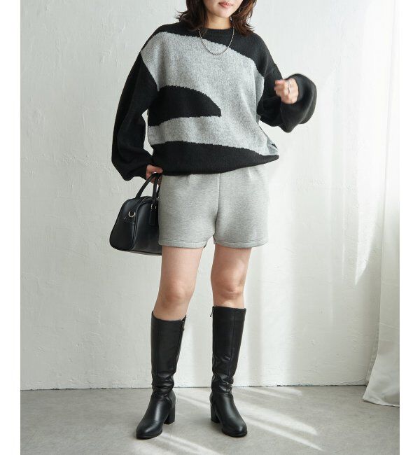 VENCE share style「ジャガードニュアンス柄プルオーバー」|ニット・セーター|