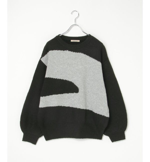 VENCE share style「ジャガードニュアンス柄プルオーバー」|ニット・セーター|