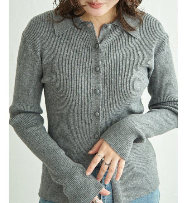 VENCE share style「クルミボタンポロ」|タンクトップ|