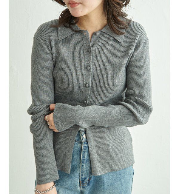 VENCE share style「クルミボタンポロ」|タンクトップ|