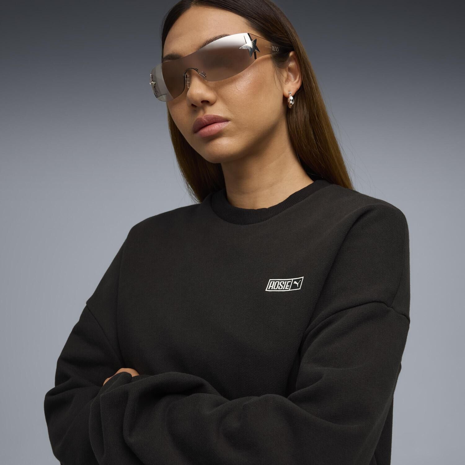 PUMA「【PUMA ｳｪｱ】W ROSE OVERSIZED CREW TR」|パーカー|