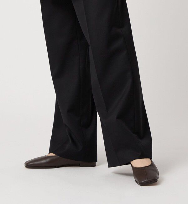 ODETTE E ODILE「スクエアプレーン フラット20&uarr;」|パンプス|