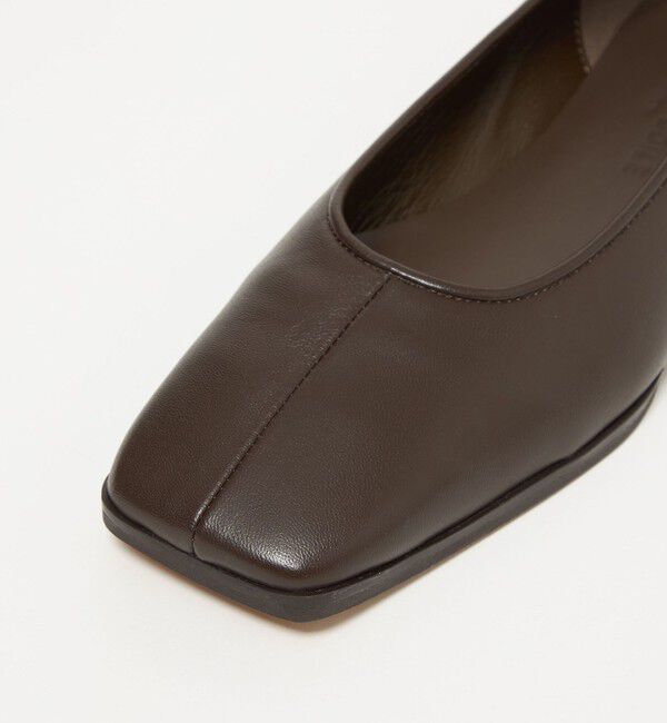 ODETTE E ODILE「スクエアプレーン フラット20&uarr;」|パンプス|