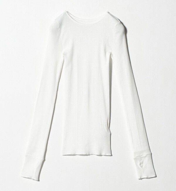 UNITED ARROWS「＜TO UNITED ARROWS＞リブ ロングスリーブ カットソー」|Tシャツ・カットソー|