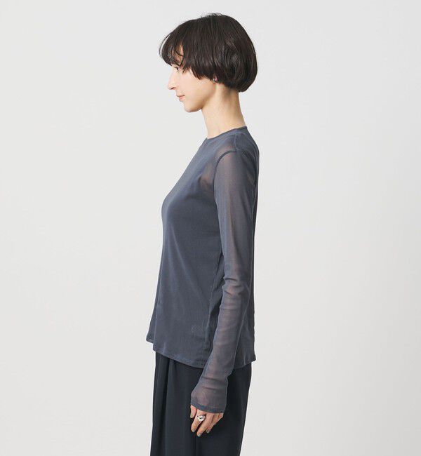 UNITED ARROWS「チュール ジャージー カットソー」|Tシャツ・カットソー|