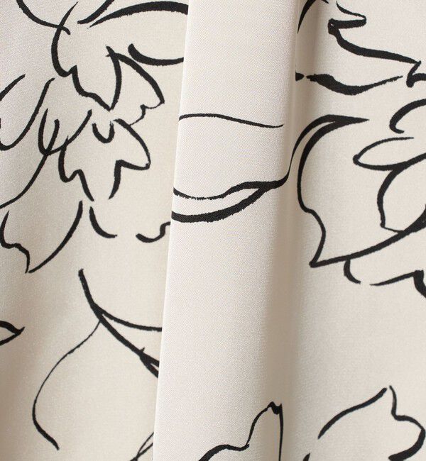 UNITED ARROWS「アブストラクトフラワー シャツ ‐ウォッシャブル‐」|シャツ・ブラウス|