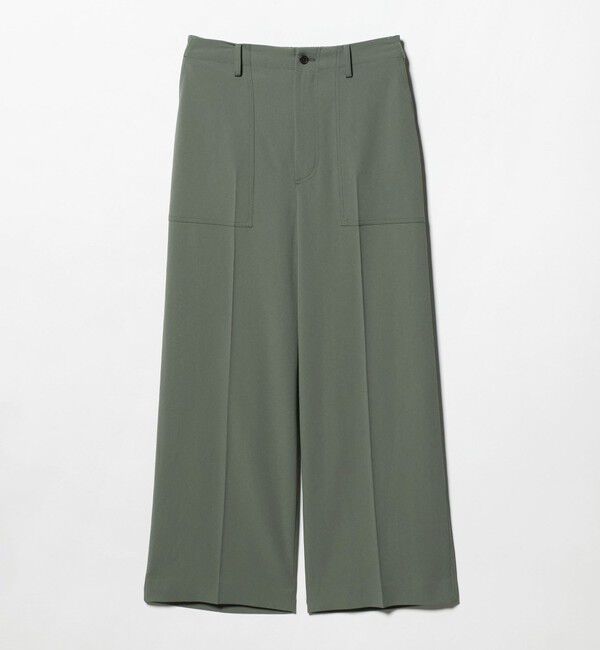 UNITED ARROWS「アセテートポリエステル ベイカーパンツ」|チノ|OLIVE