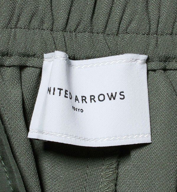 UNITED ARROWS「アセテートポリエステル ベイカーパンツ」|チノ|