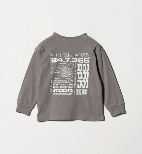 UNITED ARROWS green label relaxing「【別注】＜RUSSELL ATHLETIC＞プリント ロングスリーブ / キッズ  110cm-130cm」|Tシャツ・カットソー|