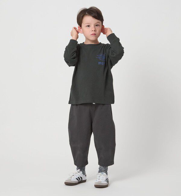 UNITED ARROWS green label relaxing「【別注】＜RUSSELL ATHLETIC＞プリント ロングスリーブ / キッズ  110cm-130cm」|Tシャツ・カットソー|