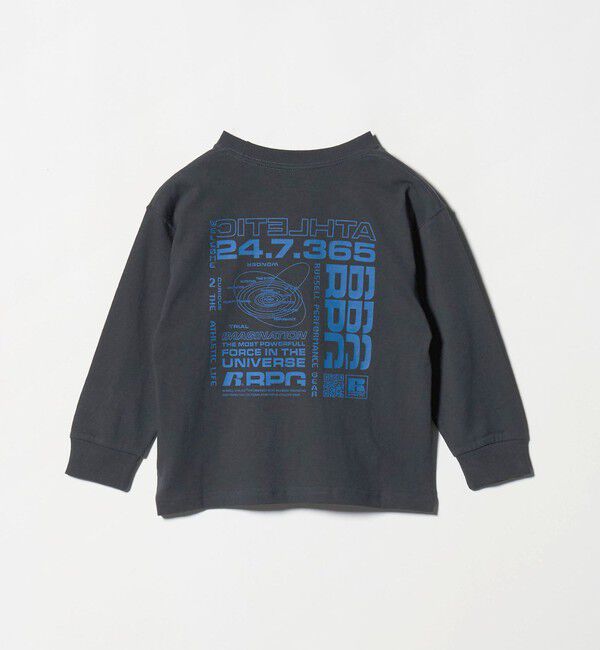 UNITED ARROWS green label relaxing「【別注】＜RUSSELL ATHLETIC＞プリント ロングスリーブ / キッズ  110cm-130cm」|Tシャツ・カットソー|