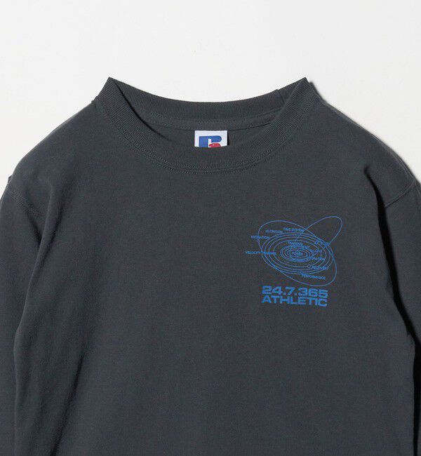 UNITED ARROWS green label relaxing「【別注】＜RUSSELL ATHLETIC＞プリント ロングスリーブ / キッズ  110cm-130cm」|Tシャツ・カットソー|