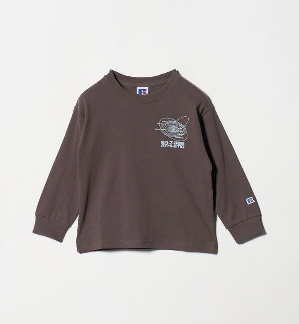 UNITED ARROWS green label relaxing「【別注】＜RUSSELL ATHLETIC＞プリント ロングスリーブ / キッズ  110cm-130cm」|Tシャツ・カットソー|