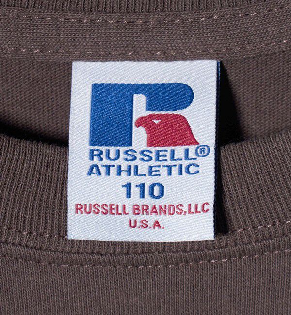 UNITED ARROWS green label relaxing「【別注】＜RUSSELL ATHLETIC＞プリント ロングスリーブ / キッズ  110cm-130cm」|Tシャツ・カットソー|