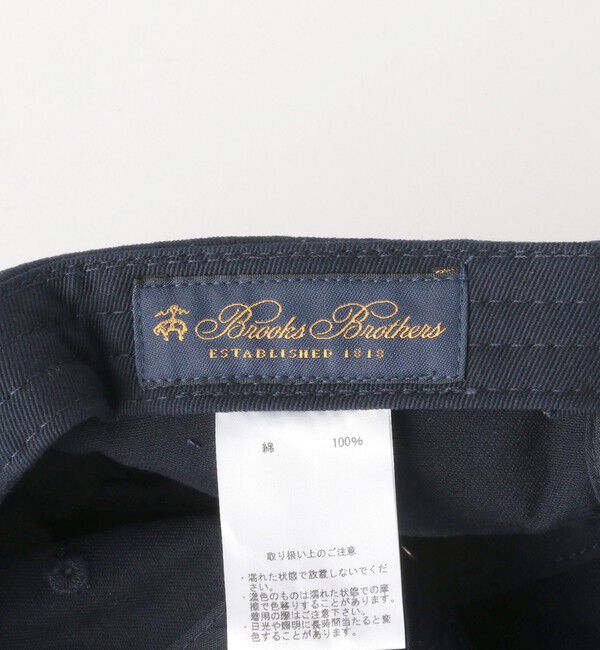 UNITED ARROWS green label relaxing「＜Brooks Brothers＞ロゴ キャップ」|キャップ・キャスケット|
