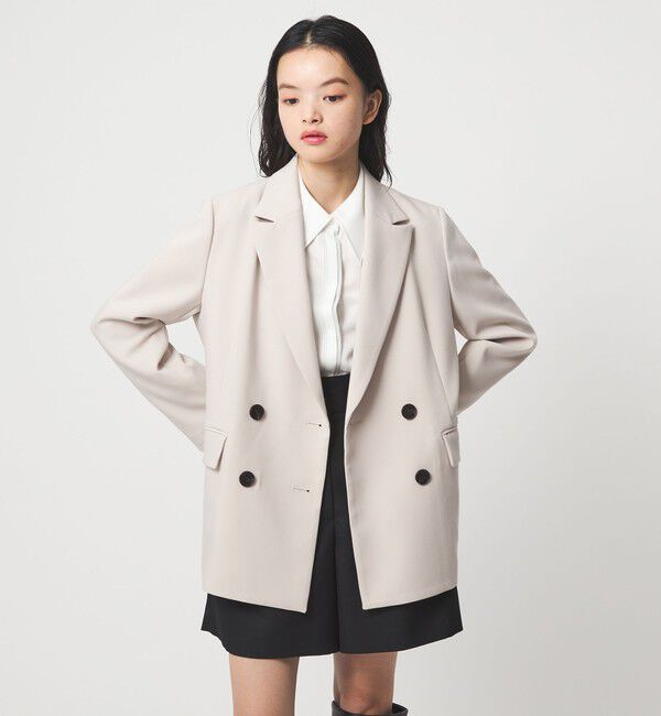 EMMEL REFINES「＜EMMEL REFINES＞EM TRダブルクロス ジャケット」|テーラードジャケット|