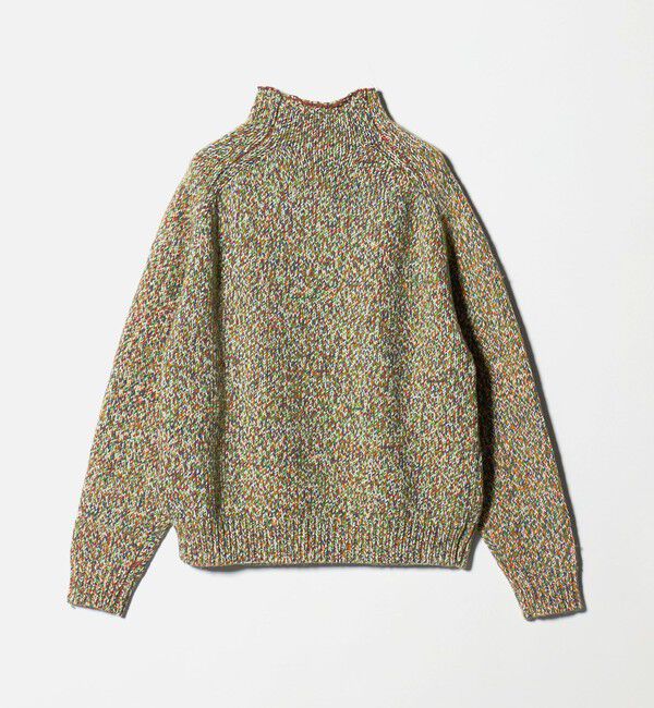 UNITED ARROWS green label relaxing「ミックス ヤーンローゲージ ロールネック ニット」|ニット・セーター|