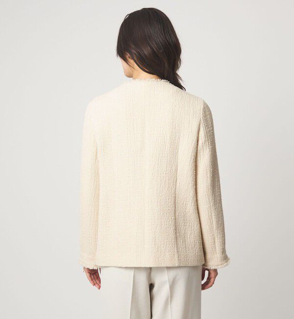 UNITED ARROWS green label relaxing「［size SHORTあり］Bisentino ノーカラー ジャケット」|ノーカラージャケット|