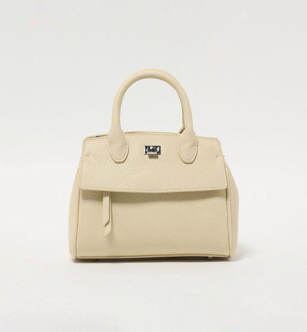 UNITED ARROWS green label relaxing「2WAY 金具 ミニボストンバッグ」|ショルダー・メッセンジャー|NATURAL