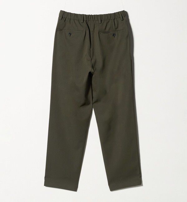 UNITED ARROWS green label relaxing「DICROS ポリエステル ツイル 1プリーツ W2 ユーティリティパンツ -ストレッチ・撥水-」|チノ|